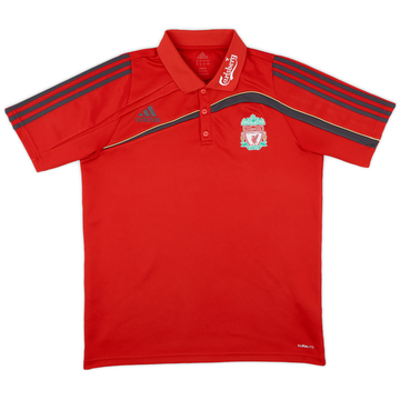 2009-10 Liverpool adidas Polo Shirt - 7/10 - (L)