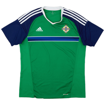 2016-17 Northern Ireland Home Shirt - 9/10 - (L)