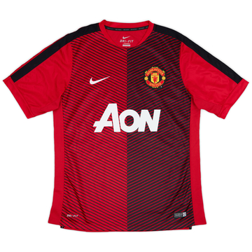 2014-15 Manchester United Nike Training Shirt - 9/10 - (L)