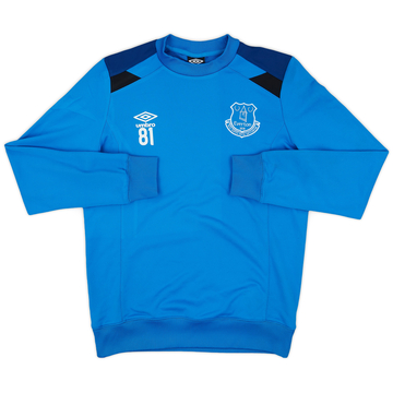 2016-17 Everton Umbro Player Issue Sweat Top #81 - 8/10 - (M)