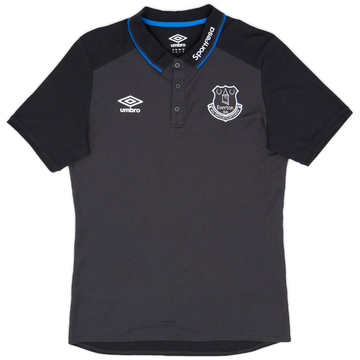 2018-19 Everton Umbro Polo Shirt - 9/10 - (M)