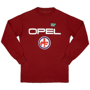 1983-84 Fiorentina Ennerre Cotton Training L/S Top - 8/10 - (M)