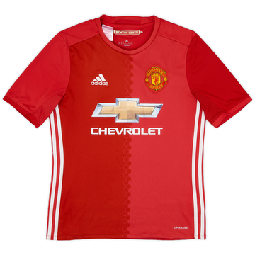 2016-17 Manchester United Home Shirt - 5/10 - (XL.Boys)