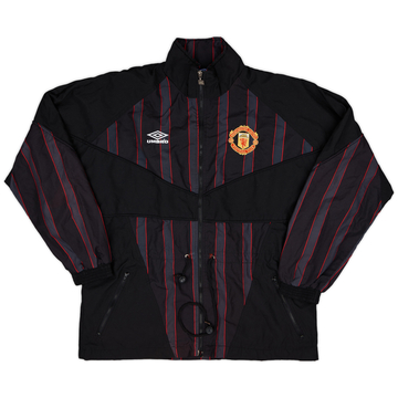 1996-97 Manchester United Umbro Bench Coat - 8/10 - (XL)