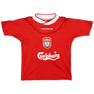 2002-04 Liverpool Home Shirt - 9/10 - (2-3 Years)
