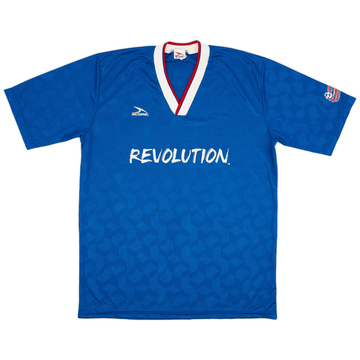 1990s New England Revolution Score Training Shirt - 9/10 - (XL)
