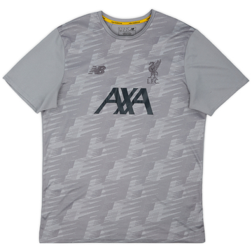 2019-20 Liverpool New Balance Training Shirt - 8/10 - (XL)