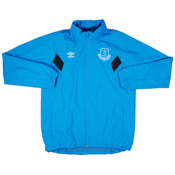 2016-17 Everton Umbro Hooded Rain Jacket - 9/10 - (L)