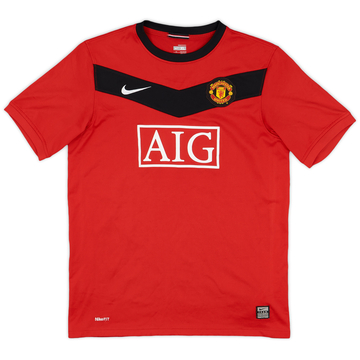 2009-10 Manchester United Home Shirt - 7/10 - (XL.Boys)