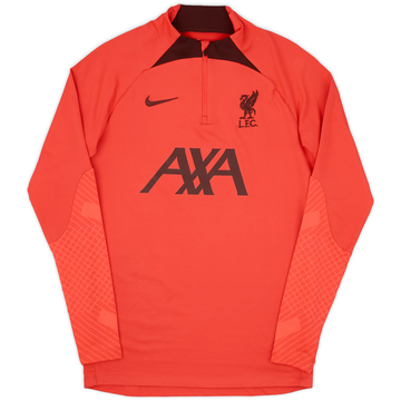 2022-23 Liverpool Nike 1/4 Zip Training Top - 9/10 - (S)
