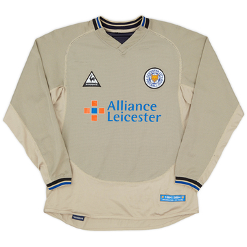 2004-05 Leicester Away L/S Shirt - 7/10 - (S)