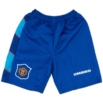 1995-96 Manchester United GK Shorts - Excellent 9/10 - (XL.Boys)
