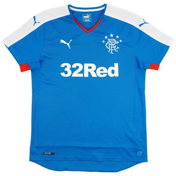 2015-16 Rangers Home Shirt - 7/10 - (L)