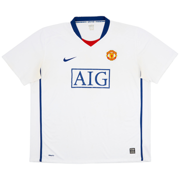 2008-10 Manchester United Away Shirt - 5/10 - (XXL)