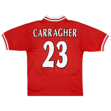 1996-98 Liverpool Home Shirt Carragher #23 - 8/10 - (M)