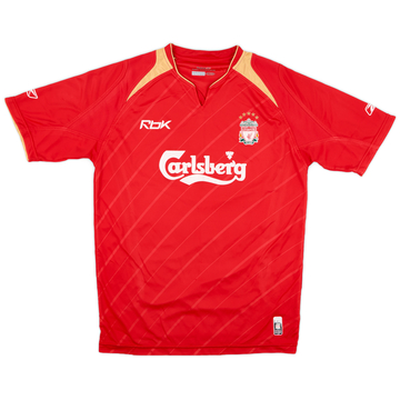 2005-06 Liverpool CL Home Shirt - 6/10 - (M)