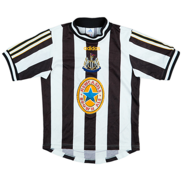 1997-99 Newcastle Home Shirt - 8/10 - (M.Boys)