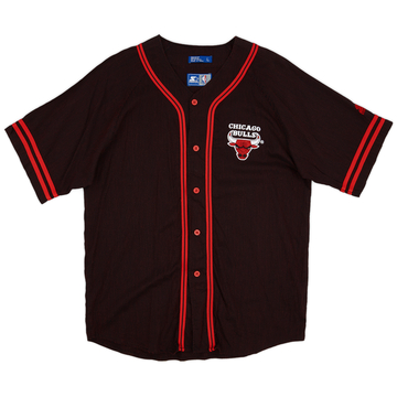 1990s Chicago Bulls Starter Baseball Jersey - 8/10 - (L)