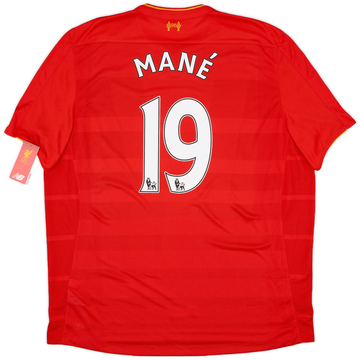 2016-17 Liverpool Home Shirt Mane #19 (XXL)