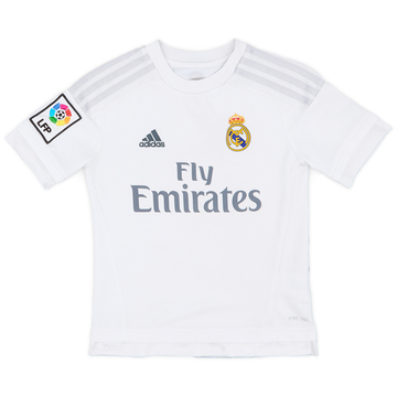 2015-16 Real Madrid Home Shirt - 8/10 - (S.Boys)