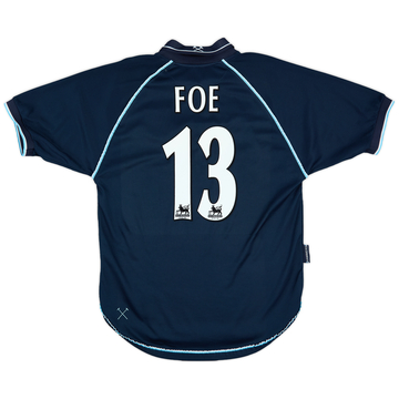 1999-01 West Ham Third Shirt Foe #13 - 8/10 - (L)