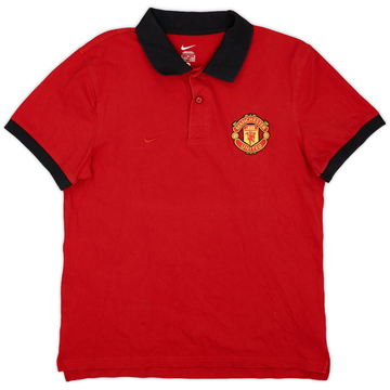 2010-11 Manchester United Nike Polo Shirt - 9/10 - (M)