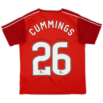 2017-18 Rangers Away Shirt Cummings #26 - 9/10 - (M.Boys)