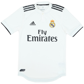 2018-19 Real Madrid Authentic Home Shirt - 6/10 - (XS)