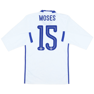 2016-17 Chelsea Player Issue Third L/S Shirt Moses #15 (M)