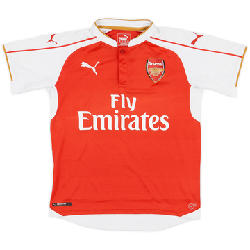 2015-16 Arsenal Home Shirt - 6/10 - (XL.Boys)
