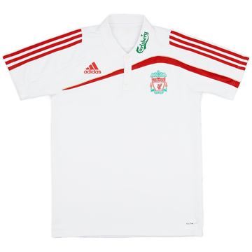 2009-10 Liverpool adidas Polo Shirt - 7/10 - (M)