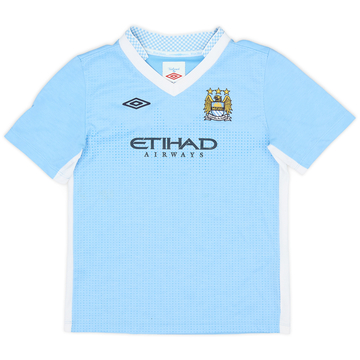 2011-12 Manchester City Home Shirt - 8/10 - (S.Boys)