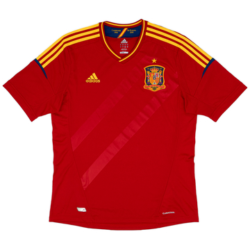 2011 Spain Match Issue Home Shirt #17