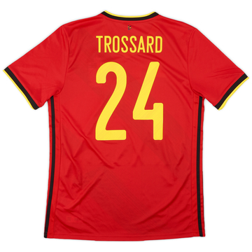 2020-21 Belgium Home Shirt Trossard #24 (M)