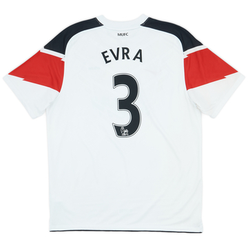 2010-12 Manchester United Away Shirt Evra #3 - 5/10 - (L)