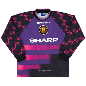 1996-97 Manchester United GK Shirt - 5/10 - (M)