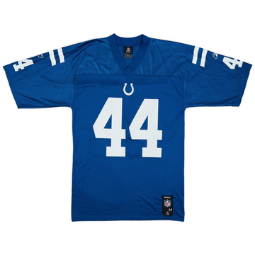 2008-11 Indianapolis Colts Clark #44 Reebok Replica Home Jersey - 9/10 - (M)