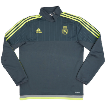 2015-16 Real Madrid adidas 1/4 Zip Drill Top - 6/10 - (M)
