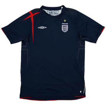 2006-08 England GK S/S Shirt - 9/10 - (L)