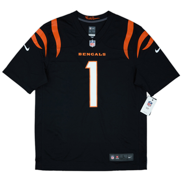 2021-24 Cincinnati Bengals Chase #1 Nike Game Home Jersey (L)
