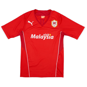 2013-14 Cardiff Home Shirt - 7/10 - (S)