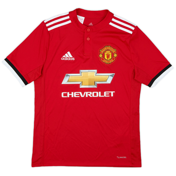 2017-18 Manchester United Home Shirt - 8/10 - (L.Boys)