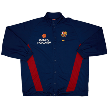 1998-99 Barcelona Basketball Player Issue Nike Presentation Jacket - 7/10 - (3XL)