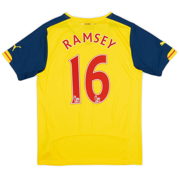 2014-15 Arsenal Away Shirt Ramsey #16 (S)