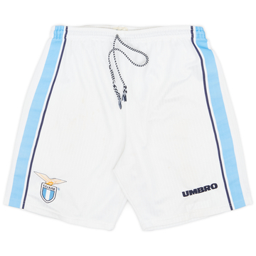 1997-98 Lazio Home Shorts - 8/10 - (Y)