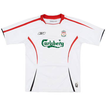 2005-06 Liverpool Away Shirt - 6/10 - (L.Boys)