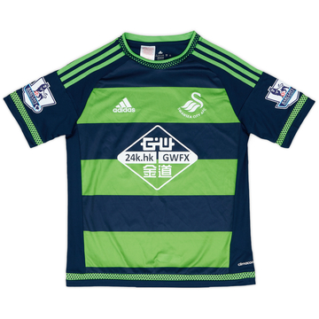 2015-16 Swansea Away Shirt - 7/10 - (L.Boys)