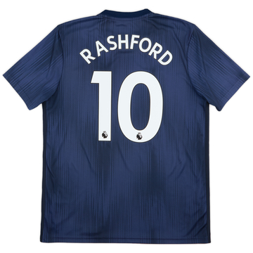 2018-19 Manchester United Third Shirt Rashford #10 - 9/10 - (L)