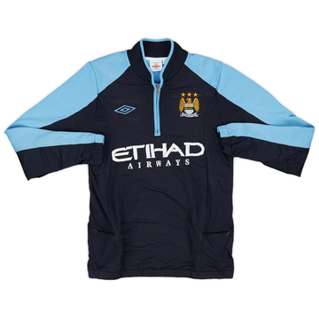 2012-13 Manchester City Umbro 1/4 Zip Drill Top - 5/10 - (M)