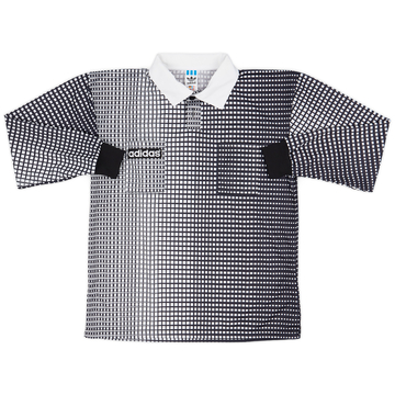 1990s adidas Referee Template L/S Shirt - 10/10 - (S)